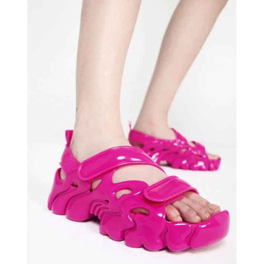 Melissa Puff Collina Strada Sandals - itzy bitsy