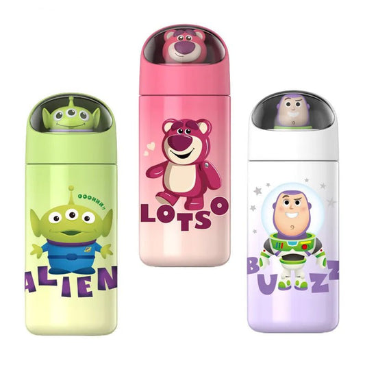 350ML Lotso, Alien & Buzz Insulated Water Bottle - itzy bitsy