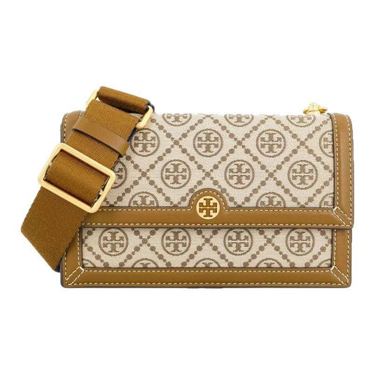 Tory Burch Monogram Shoulder Bag - itzy bitsy