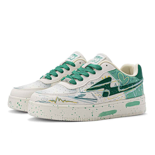 TALKING TOM | Graffiti Lightning Sneakers - Lotus - itzy bitsy
