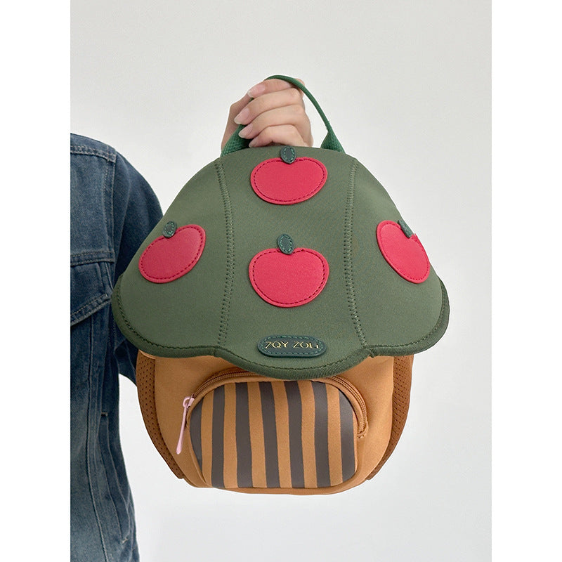 Cute Mushroom Kids Mini Backpack