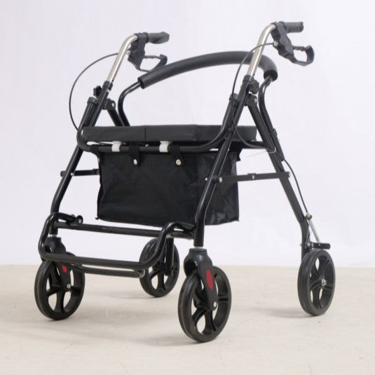 Walking Frame Compact Foldable Rollator Mobility Walker