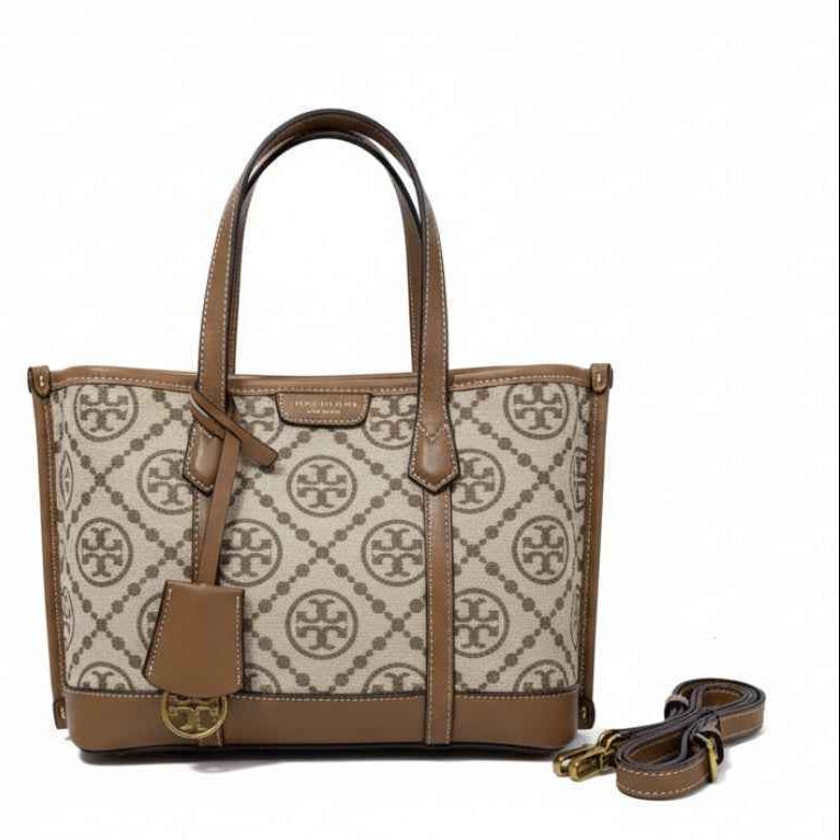 Tory Burch Perry Small Triple-Compartment Tote Bag - itzy bitsy