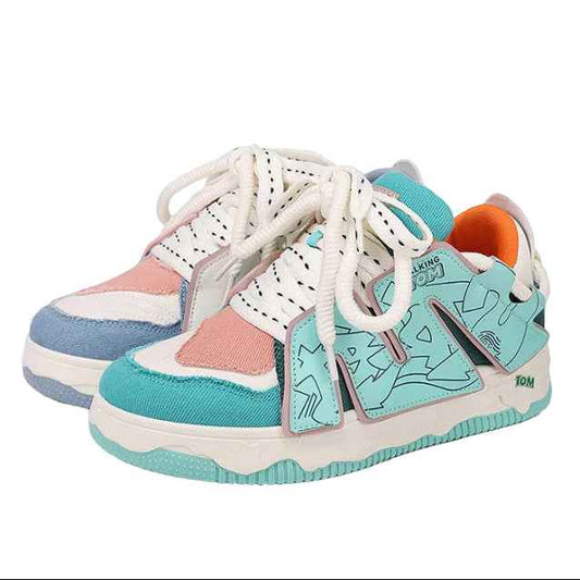 TALKING TOM | Graffiti Casual Sneakers - 2 Tone Intense - itzy bitsy