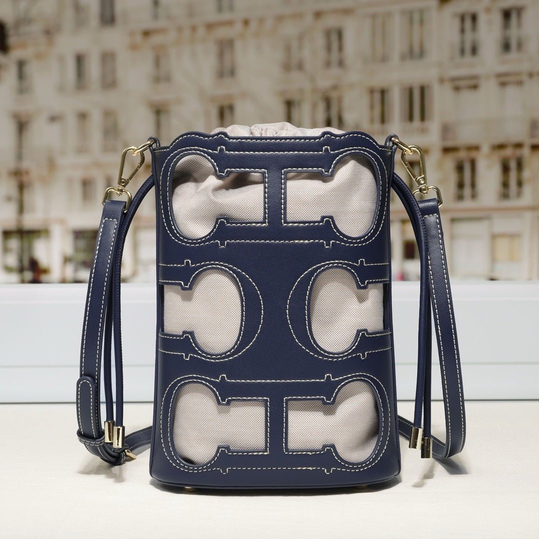 CHCH Doma Insignia Cut Out Bucket | Small Shoulder Bag - itzy bitsy