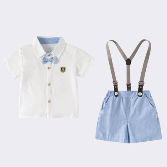 Little Gentleman 3-Piece Smart-Casual Summer Set - itzy bitsy
