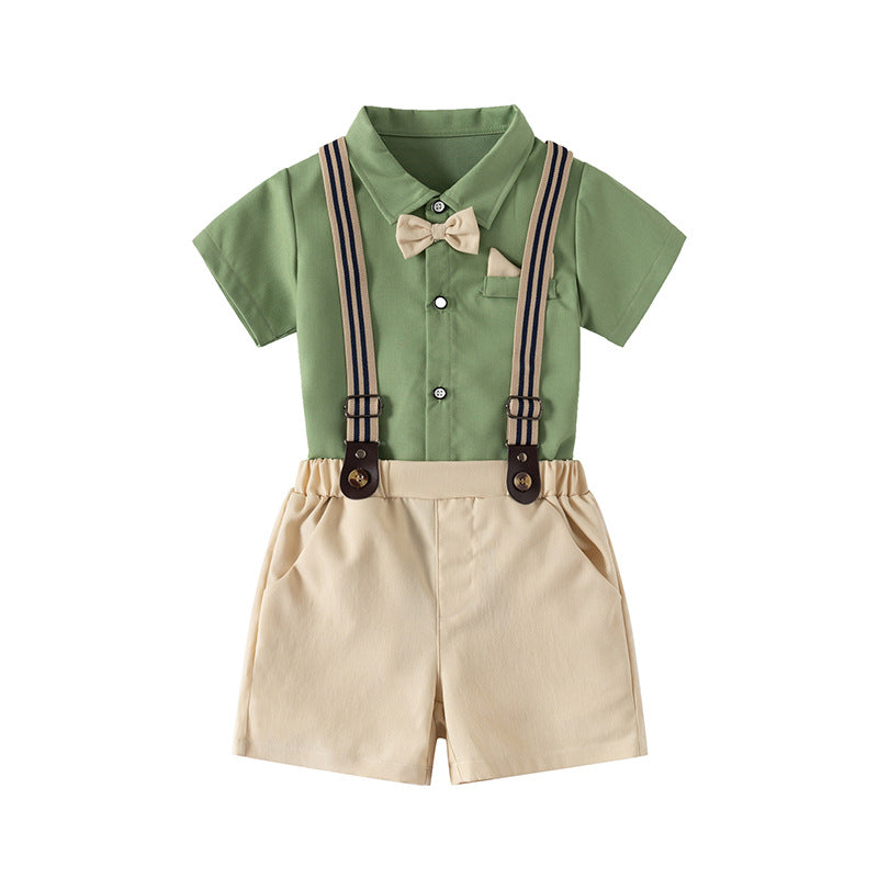 Little Gentleman 3-Piece Smart-Casual Summer Set