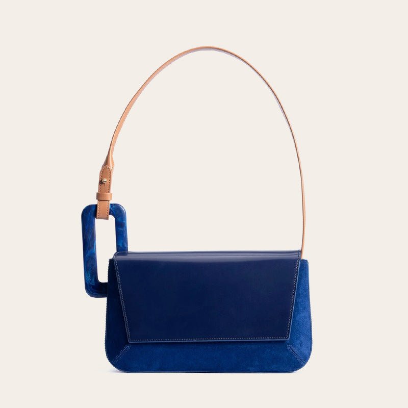 Women's Patchwork Color-Block Shoulder Bag - itzy bitsy