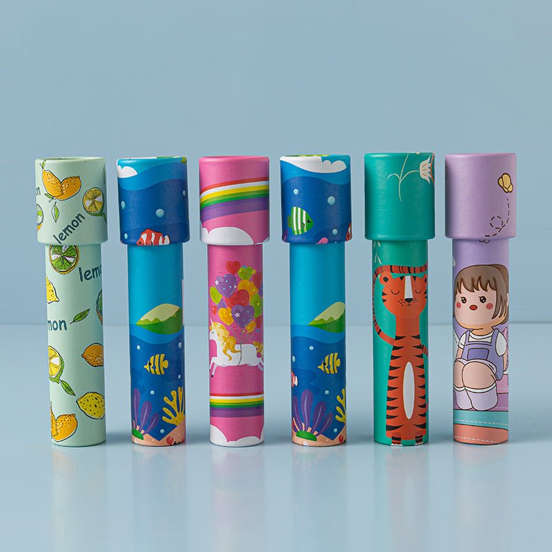 20Pcs Rotating Kaleidoscope Magical Variety Interior Lookout Tube - Children's Toys - itzy bitsy