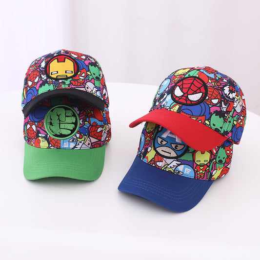 Wholesale Marvel Series Children's Baseball Caps; 52-54cm