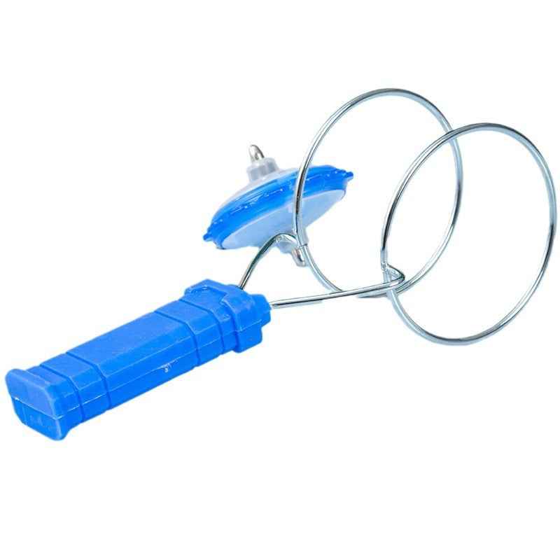 Magic Flying Top Floor Stall Novelty Toys Wholesale Colorful Luminous Spinning Top Magic Orbit Magnetic Spinning Top