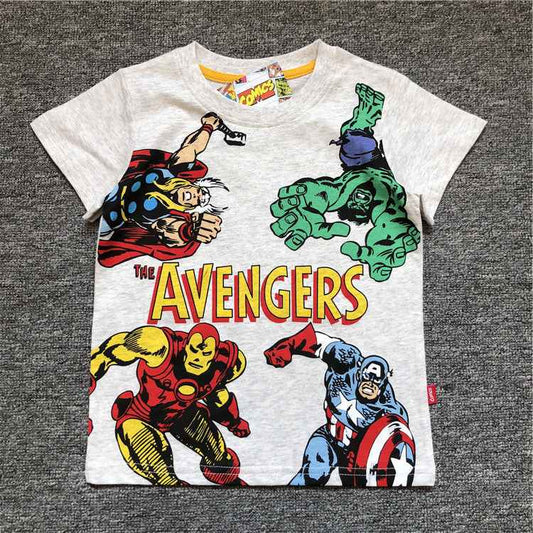 Superheros Short-sleeved T-shirt for Children - itzy bitsy