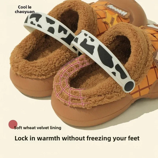 Toy Story Cartoon Warm and Velvet Shoes - itzy bitsy