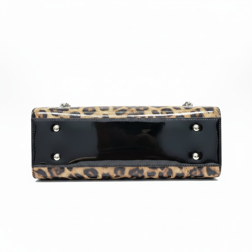 Ladies' Retro Leopard Print Handbag - itzy bitsy
