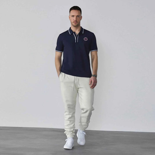 CH Men Patchwork Polo Shirts