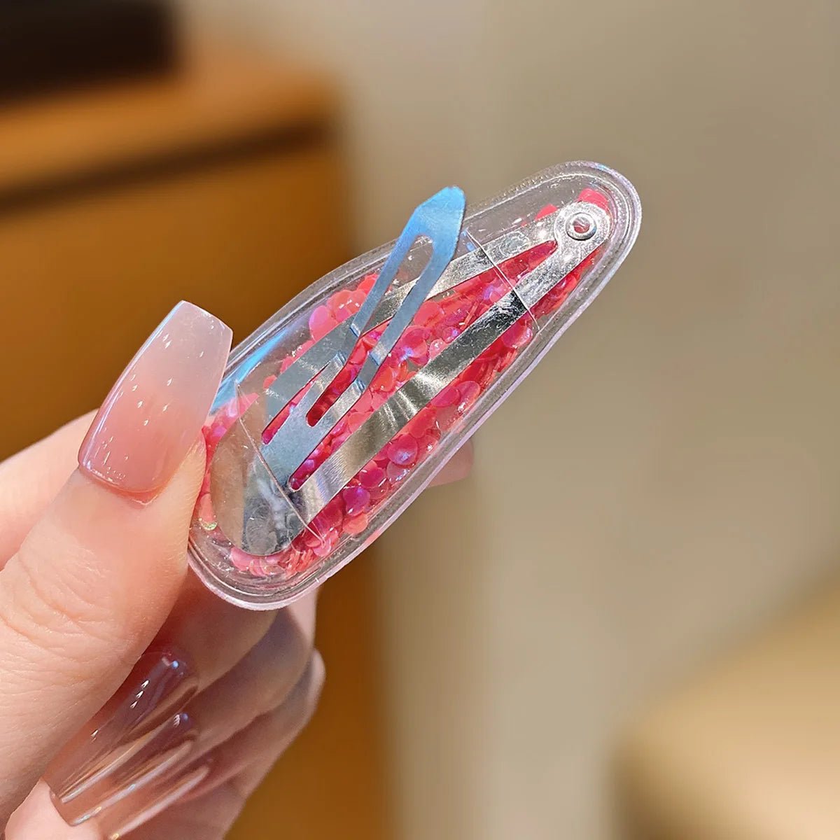 20 Random Stylish Shaker Snap Hair Clips - itzy bitsy