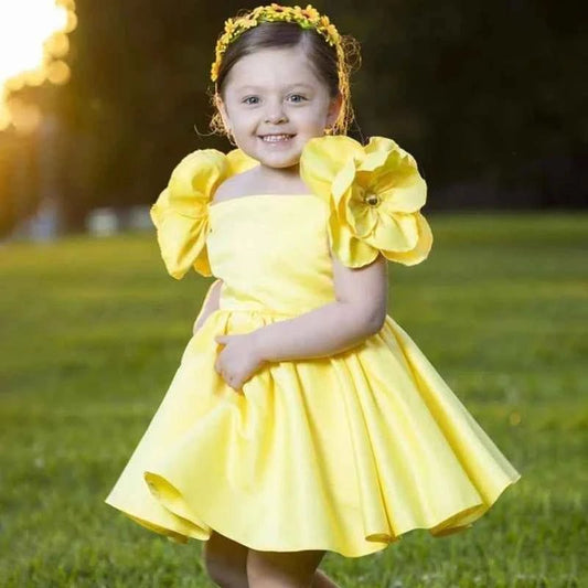 Baby Girl Flower Dress - itzy bitsy