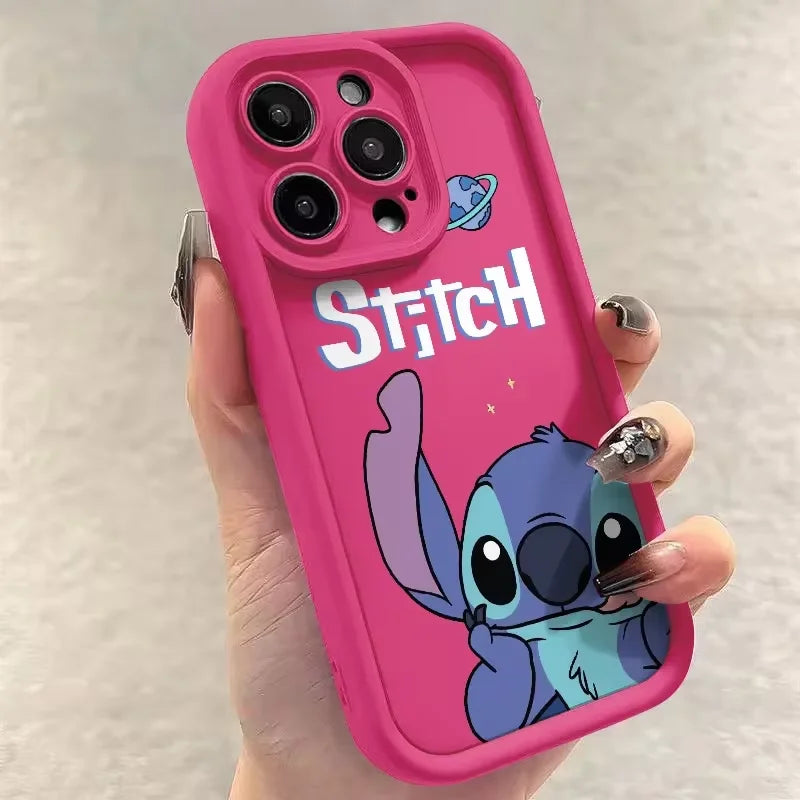 Stitch Naughty Lovely Phone Case For iPhone - Itzy bitsy