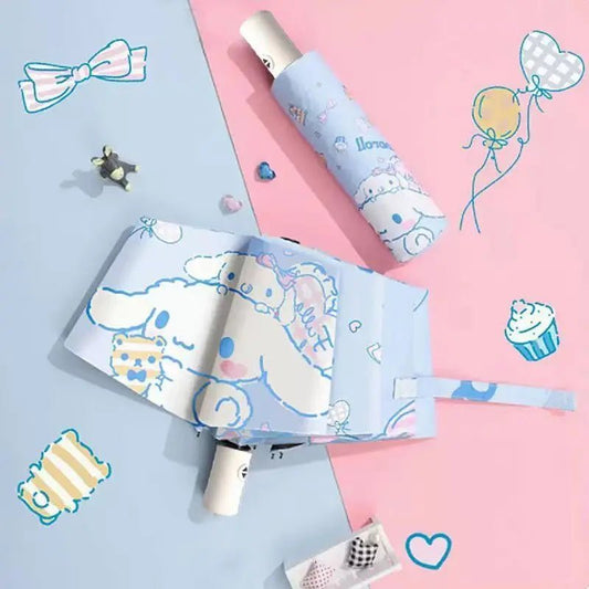 Cinnamon Manual Folding Umbrella - itzy bitsy