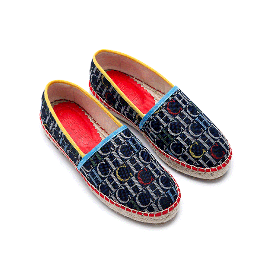 CH Thick Bottom Letter Side Fashion Shoes - Itzy bitsy