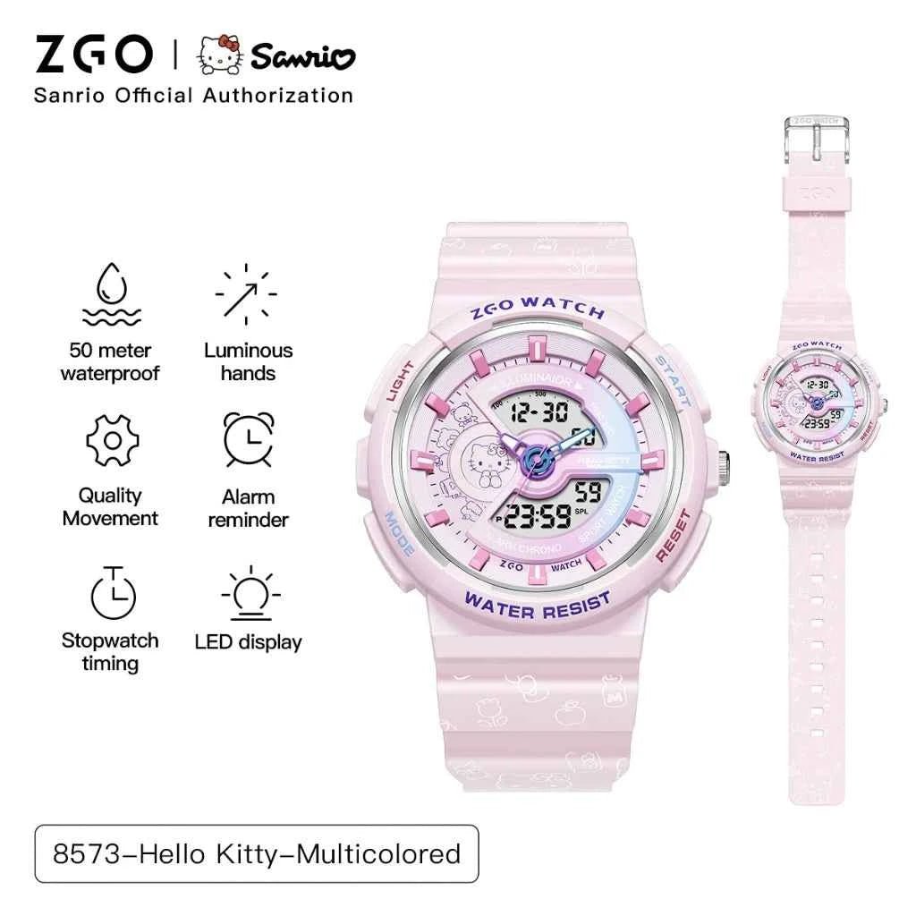 ZGO Sanrio Multifunction Sports Digital Watch - itzy bitsy