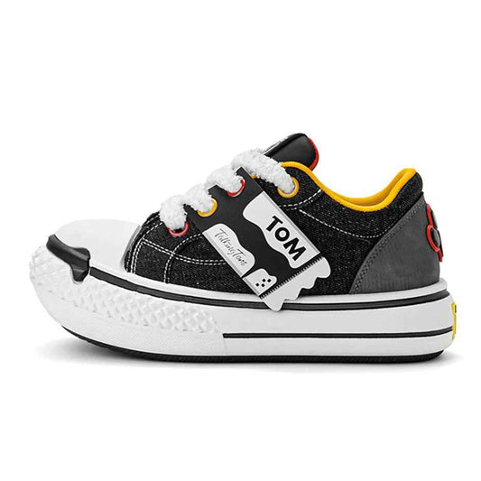 TALKING TOM | Low-Top Chunky Canvas Shoes - itzy bitsy