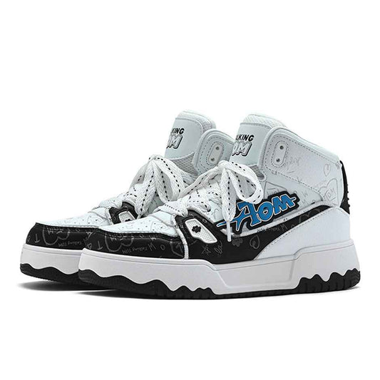 TALKING TOM | Graffiti High-Top Sneakers - itzy bitsy