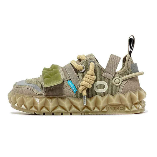 OETZI丨Ötzi Ugly-Cute Platform Sneakers-Green - itzy bitsy