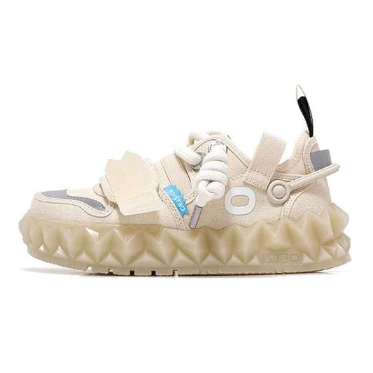 OETZI丨Ötzi Ugly-Cute Platform Sneakers -Beige - itzy bitsy