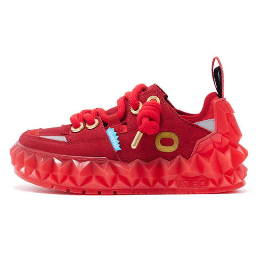 OETZI丨Ötzi Lunar New Year Sneakers-Red - itzy bitsy