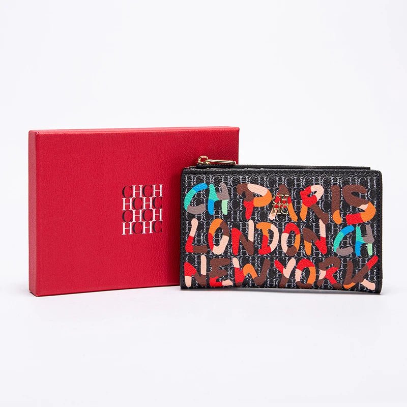 CH Women's Printed Retro Wallet - itzy bitsy