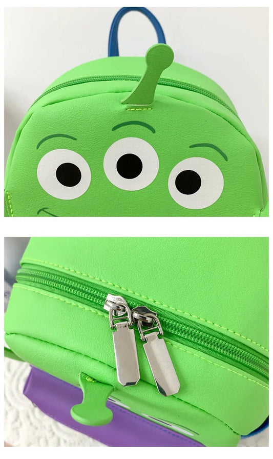 3-Eyed Alien Kids Backpack - itzy bitsy