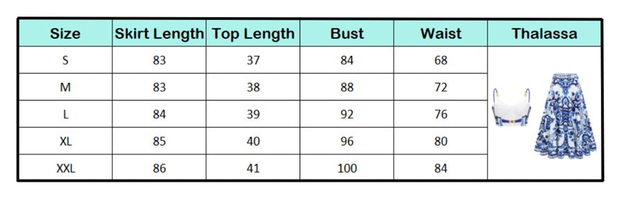 Thalassa Three-Dimensional Bandeau Suspender Top +Skirt 2Pcs Set