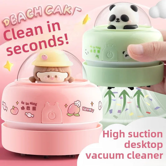 Battery Operated Portable Cordless Desktop Vacuum Cleaner/Duster