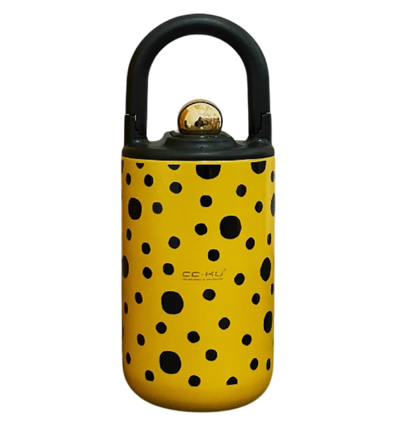 Stainless Steel Vacuum Cup Retro Fashion Water Bottle