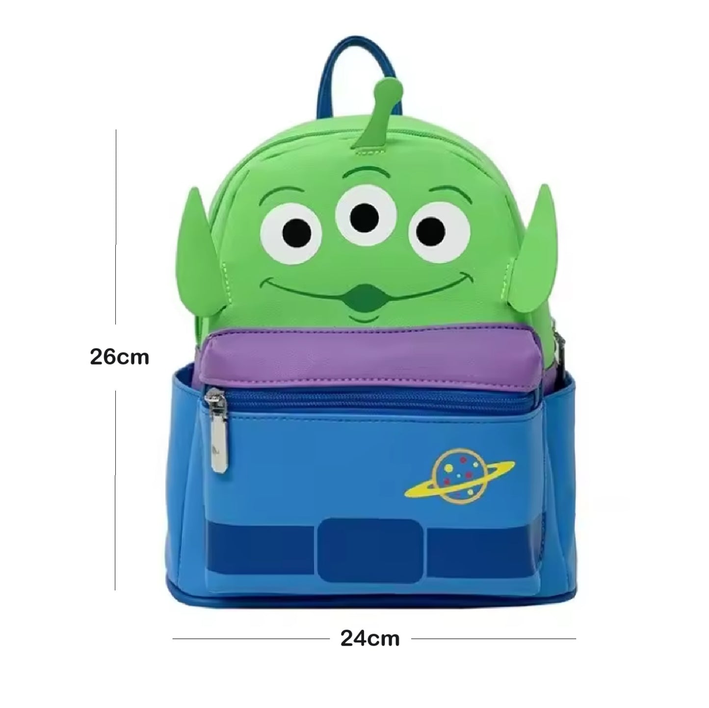 3-Eyed Alien Kids Backpack