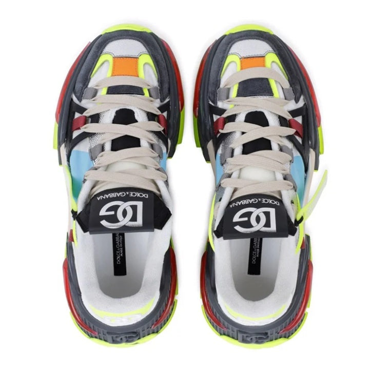 D&G Designer Inspired Air Master Sneakers Men | Multi-Color