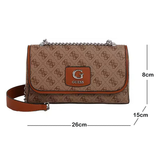Guess Neda 4G Peony Logo Crossbody Bag