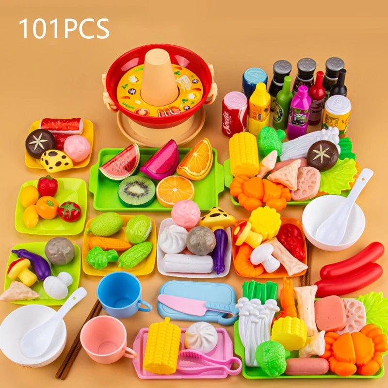 Barbecue & Hot Pot Playset - itzy bitsy