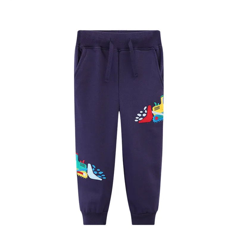 Boys Applique Trackpants - itzy bitsy