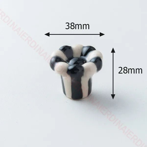 Ceramic Children's Cabinet Handles - Single Hole - itzy bitsy