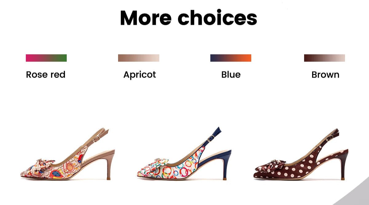 CH Elegant Bow Pointed Sandals - itzy bitsy