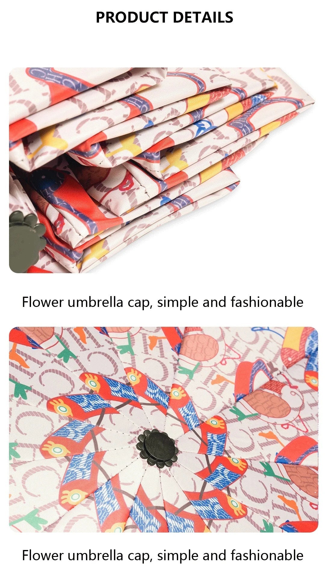 CH Parasol Semi - automatic Umbrella - itzy bitsy