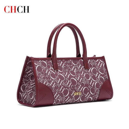 CH Spring Wine Red Business Handbag - itzy bitsy