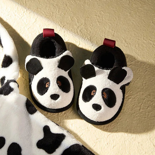 Cheerful Mario Winter Children's Cotton Animal Shoes - itzy bitsy