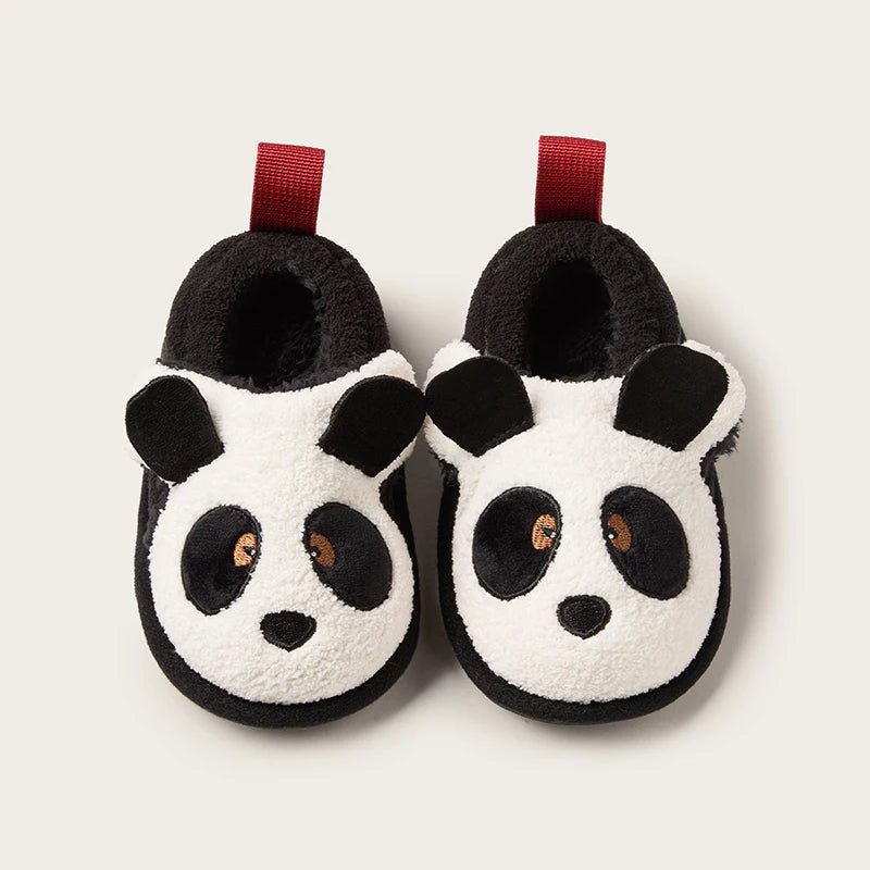 Cheerful Mario Winter Children's Cotton Animal Shoes - itzy bitsy