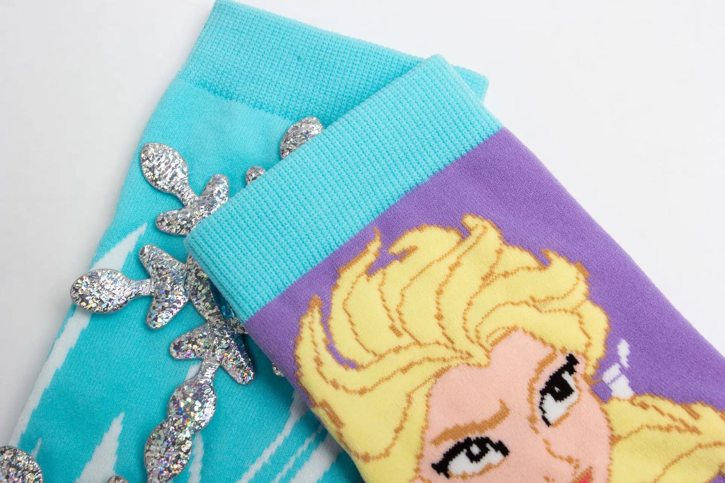 Disney Frozen Elsa Cartoon Socks - itzy bitsy