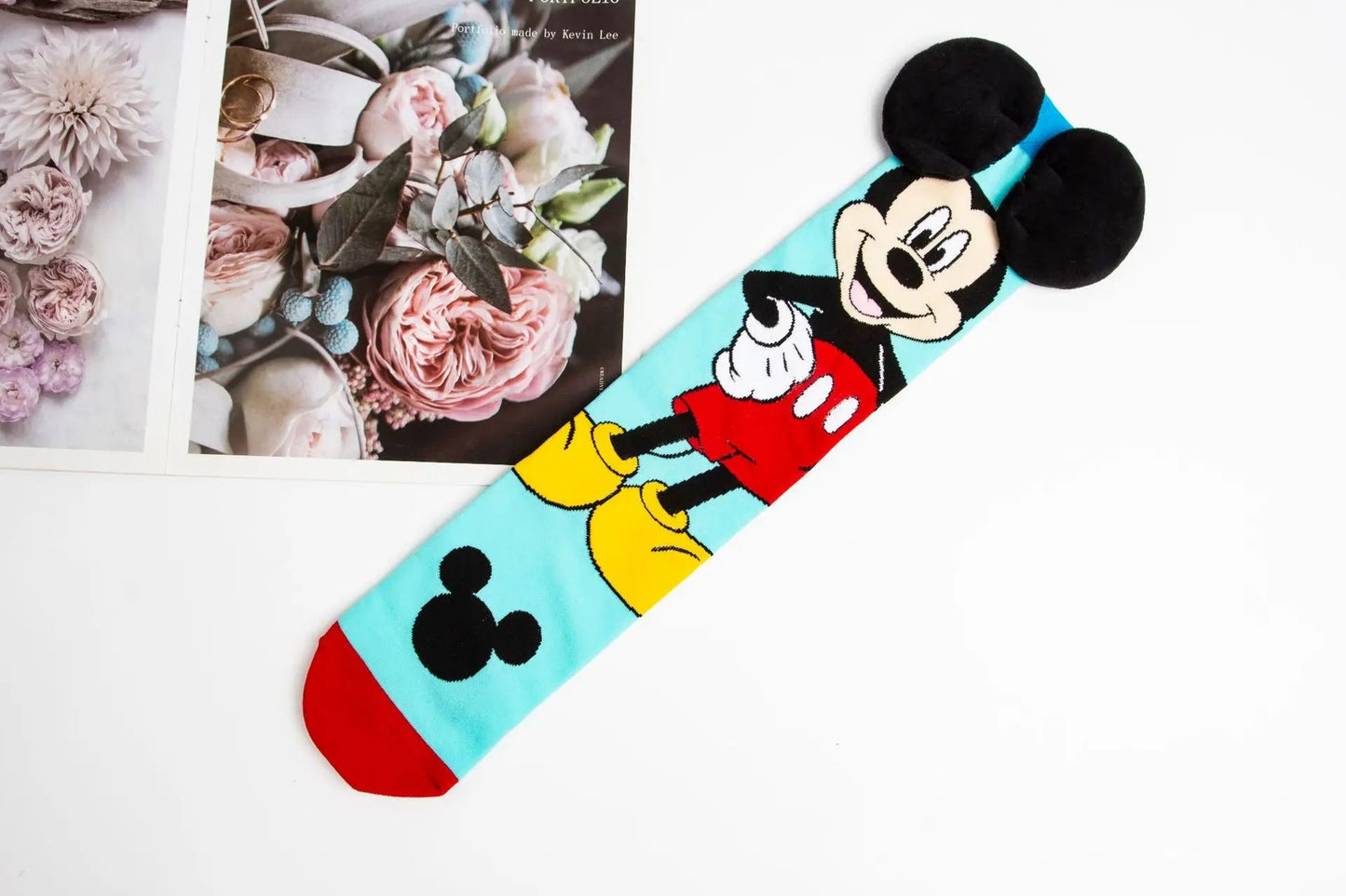 Disney Mickey Mouse & Minnie Mouse Knee Length Socks - itzy bitsy