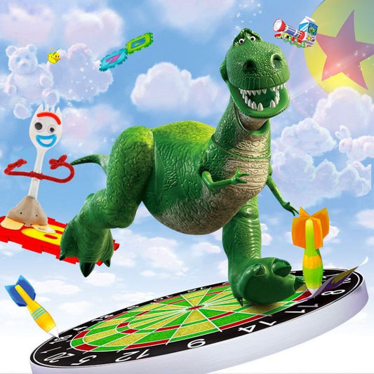 Disney Pixar Toy Story Talking Rex - Deluxe Edition Voice Action Figures Doll - itzy bitsy