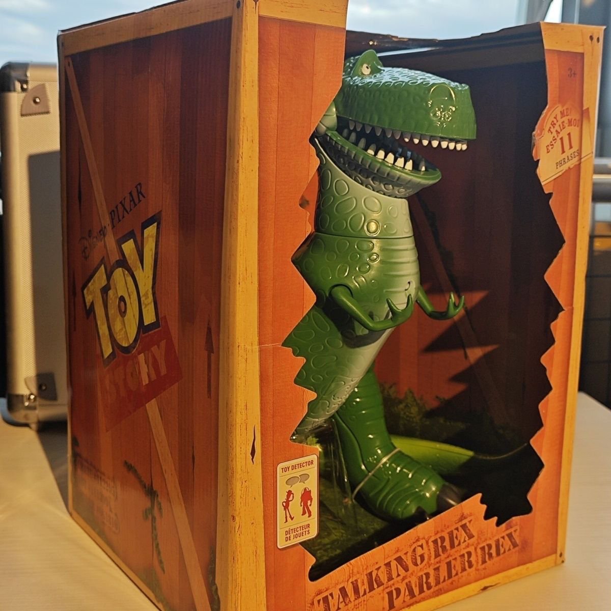 Disney Pixar Toy Story Talking Rex - Deluxe Edition Voice Action Figures Doll - itzy bitsy